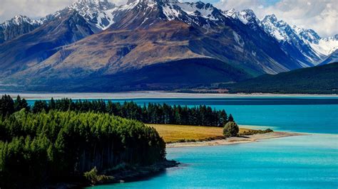 Lake Tekapo New Zealand 1920 X 1080 Hdtv 1080p Wallpaper
