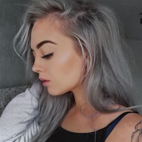 Gray Hair Popsugar Beauty