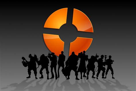 Team Fortress 2 Characters Logo Poster Team Fortress 2 Team Fortress
