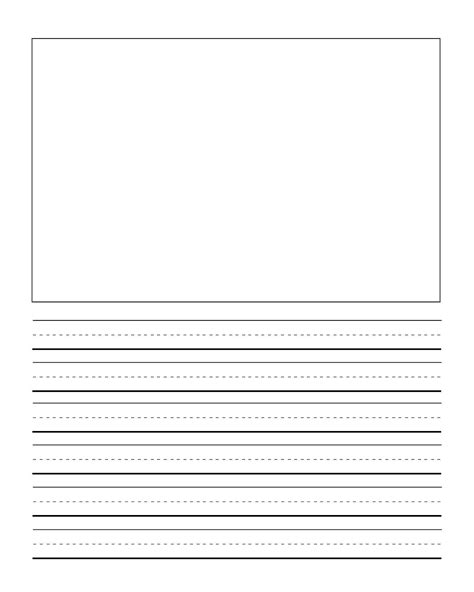 Looking Good Printable First Grade Writing Paper Sequence Pictures For