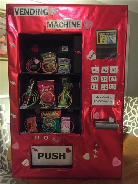 The 25 Best Diy Valentine S Vending Machine Box Ideas On Valentine Box Valentine Day