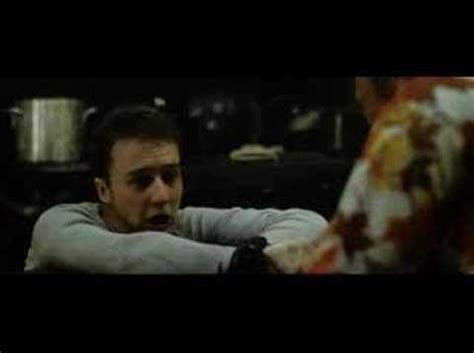 If this is your first time at fight club, you have to fight. fight club is all about taking action. Fight Club - Chemical Burn Scene - YouTube