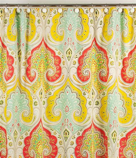 Echo Jaipur Shower Curtain Dillards Curtains Pretty Shower