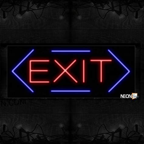Exit Neon Signs