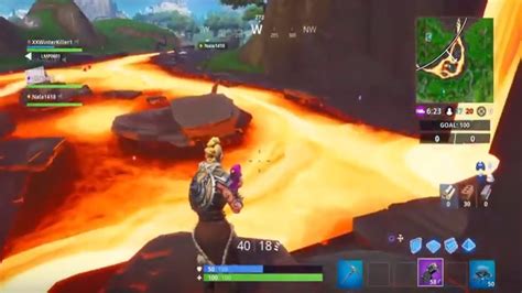 New Volcano Location Sunny Steps Fortnite Battle Royale Youtube