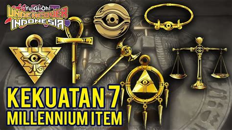 Inilah Kekuatan 7 Millennium Item Di Yu Gi Oh Youtube