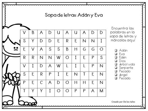 Sopa De Letras Para Ninos Cristianos Sopa De Letras By Sopa De Letras