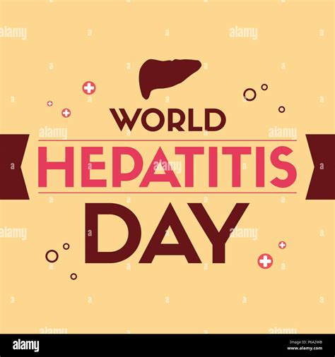 World Hepatitis Day Design Banner Stock Vector Image And Art Alamy