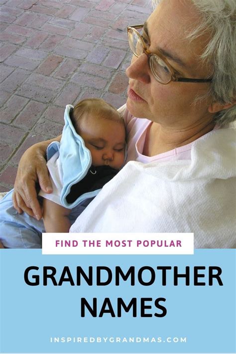 I Found The Most Popular Nicknames For A Grandmother Cute Grandma