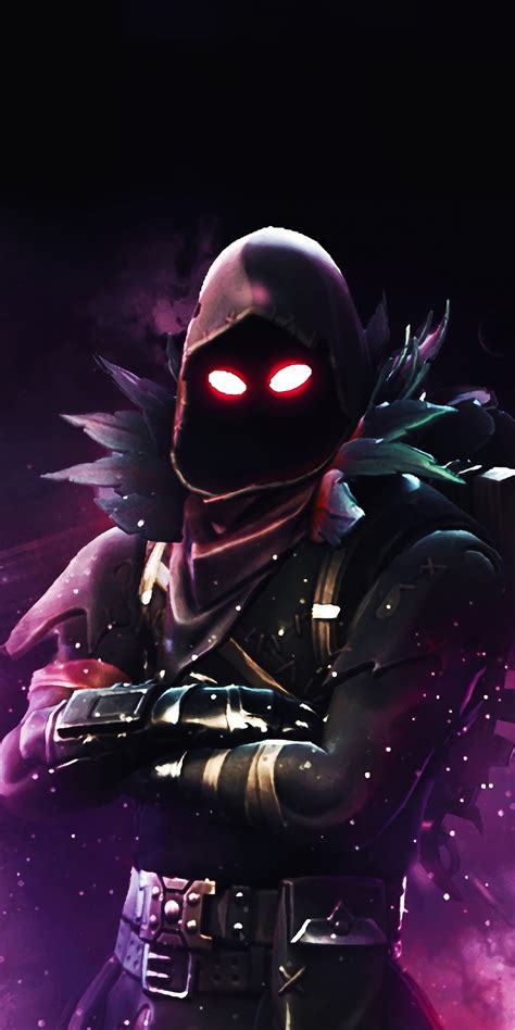 Download 1080x2160 Wallpaper 2019 Game Raven Fortnite