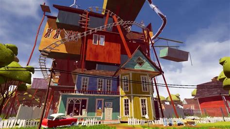 It features a very basic house and basic gameplay elements. HD限定 Hello Neighbor House Alpha 4 - 矢じり
