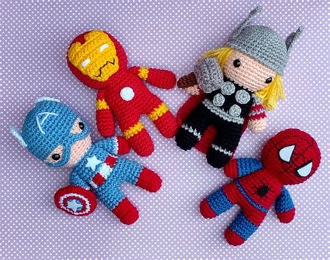 Iron Man Crochet Doll Super Heroes Crochet Doll Crochet Etsy