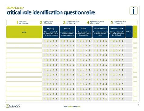 Sigma Succession Planning Guide Sigma Assessment Systems Succession