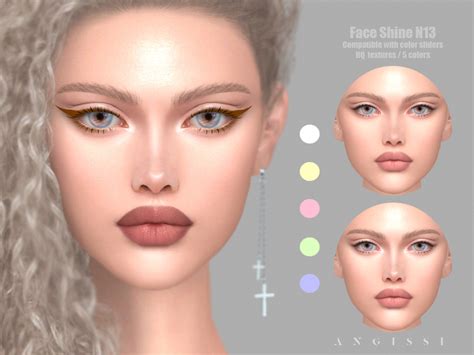 The Sims Resource Face Shine N