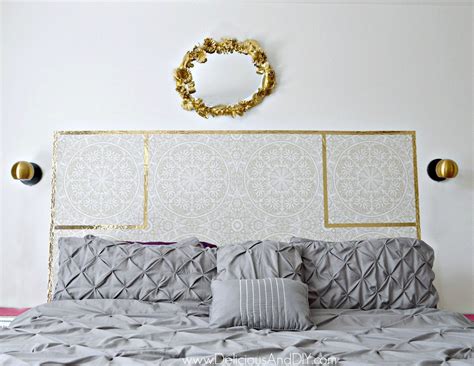 Transform Your Bedroom With This Renter Friendly Diy Removable