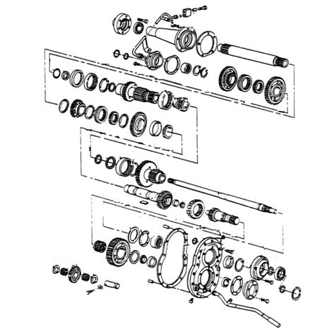 Ford 5000 Tractor Transmission Diagram