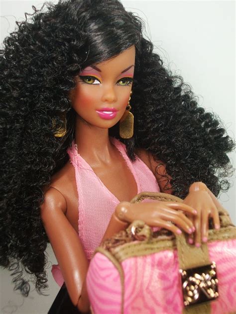 Black Barbie Doll With Curly Hair Hair Style Lookbook For Trends And Tutorials