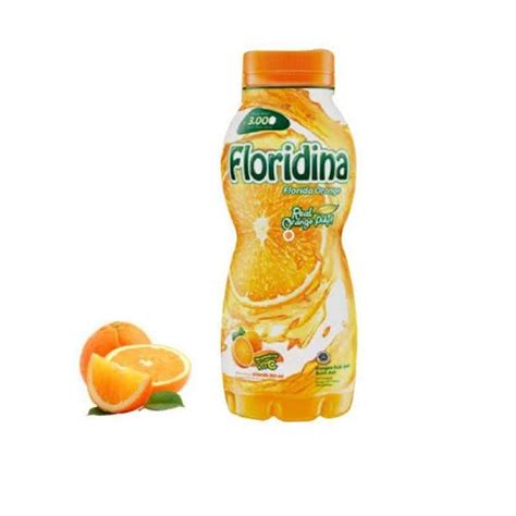 Jual Floridina Orange Minuman Kemasan Botol Rasa Jeruk 350ml Orange