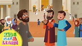 Peter and John Heal A Lame Man - Bible For Kids - YouTube