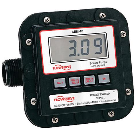 Flow can be measured in a variety of ways. FLOWSERVE ELECTRONIC FLOW METER