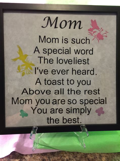 Pin By Barbara Shea On Products Mothers Day Poems Mothers Day Crafts