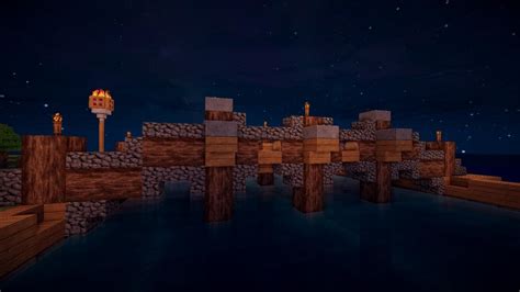 A Simple Bridge Minecraft Map