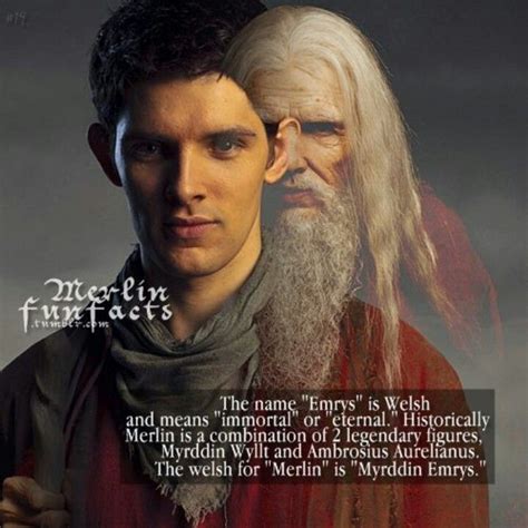merlin i also love the fact that aurelianus is a character in the film the last legion who