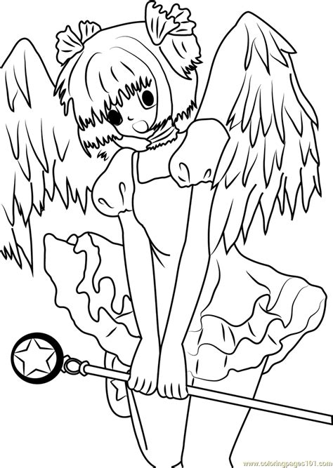 Cardcaptor Sakura Coloring Pages At Free Printable