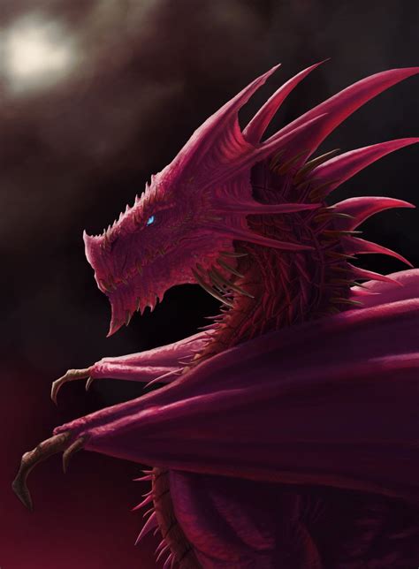 Crimson Dragon By Emmanuelmadailart On Deviantart Dragon Artwork