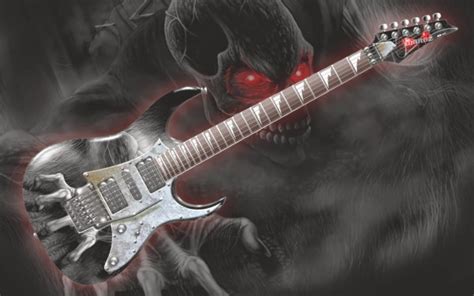 Heavy Metal Guitar Demon 1600x1000 Download Hd Wallpaper Wallpapertip