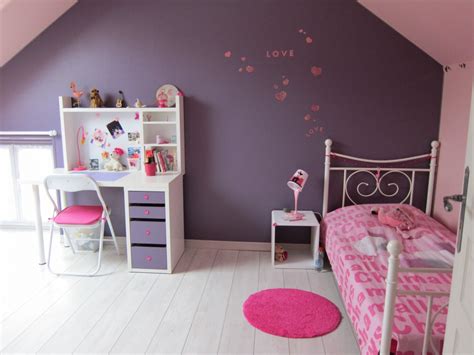 Jolie chambre de fille violette. Mauve Idee Chambre Bebe Fille — Lamichaure.Com