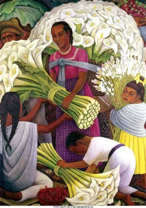 The Flower Seller Diego Rivera Love Calla Lilies Artsy In 2019 Mexican Art Diego Rivera