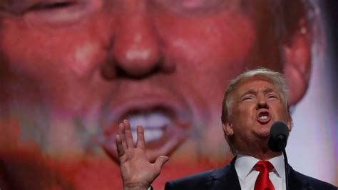 Five Trumps In One Nomination Speech Bbc News