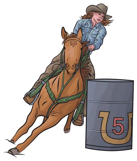 Barrel Racing Horse Clipart 10 Free Cliparts Download Images On