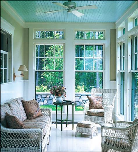 It's a little deeper but it surely boosts the charm of pam's front porch. Agricola Redesign: What Color is Your Porch Ceiling?