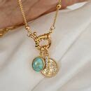 Turquoise Charm Necklace By Misskukie Notonthehighstreet Com