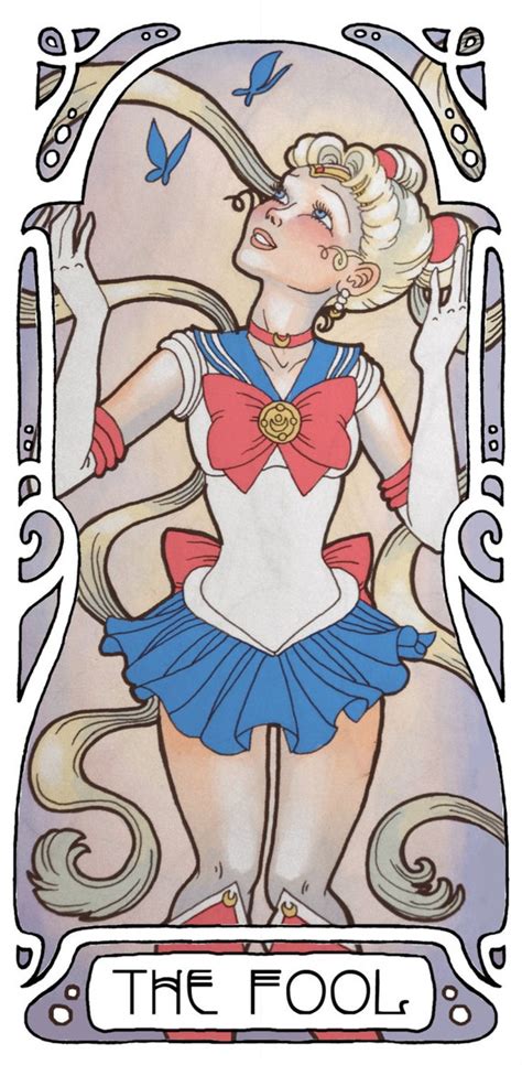 Sailor Moon Tarot Deck Major Arcana By Themutinousmermaid On Etsy