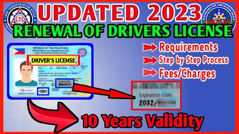Lto Drivers License Renewal 2023 Requirements Step By Step Process