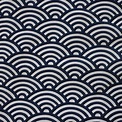 棉麻日本和风波浪纹印花布料厂家直销仿活性印染工艺品用布-阿里巴巴