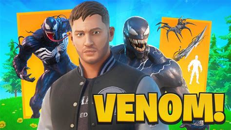 Epic Eddie Brock Venom Skin Gameplay Fortnite Battle Royale Youtube