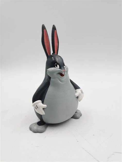 Big Chungus Bugs Bunny Meme Sculpture Figurine T Etsy