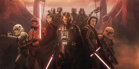 Star Wars Luke Skywalker Turns To The Dark Side In New Fan Poster