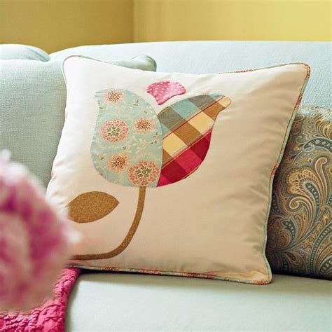 Easy Applique Pillow Applique Pillows Sewing Projects Sewing Crafts