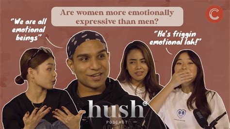Are Women More Emotionally Expressive Than Men Ft Yung Raja Hush Podcast Youtube
