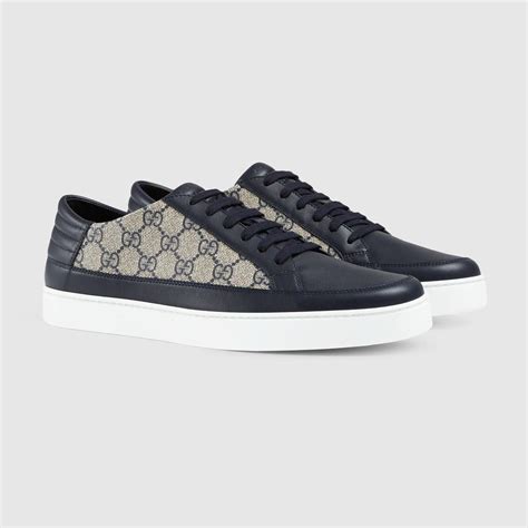 Shop The Gg Supreme Sneaker By Gucci A Low Top Sneaker In Our