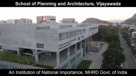 School Of Planning And Architecture Vijayawada Ministry Of Hrd Govt