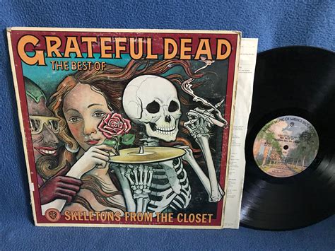 Rare Vintage Grateful Dead The Best Of Skeletons Etsy Grateful Dead