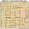Covina California Street Map 0616742