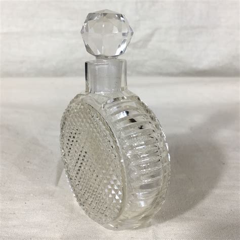 Victorian Glass Perfume Bottle C 1860 Moorabool Antiques Galleries