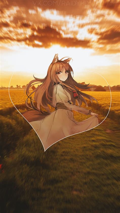 Anime Anime Girls In Spice And Wolf Holo Spice And Wolf Hd Phone Wallpaper Peakpx